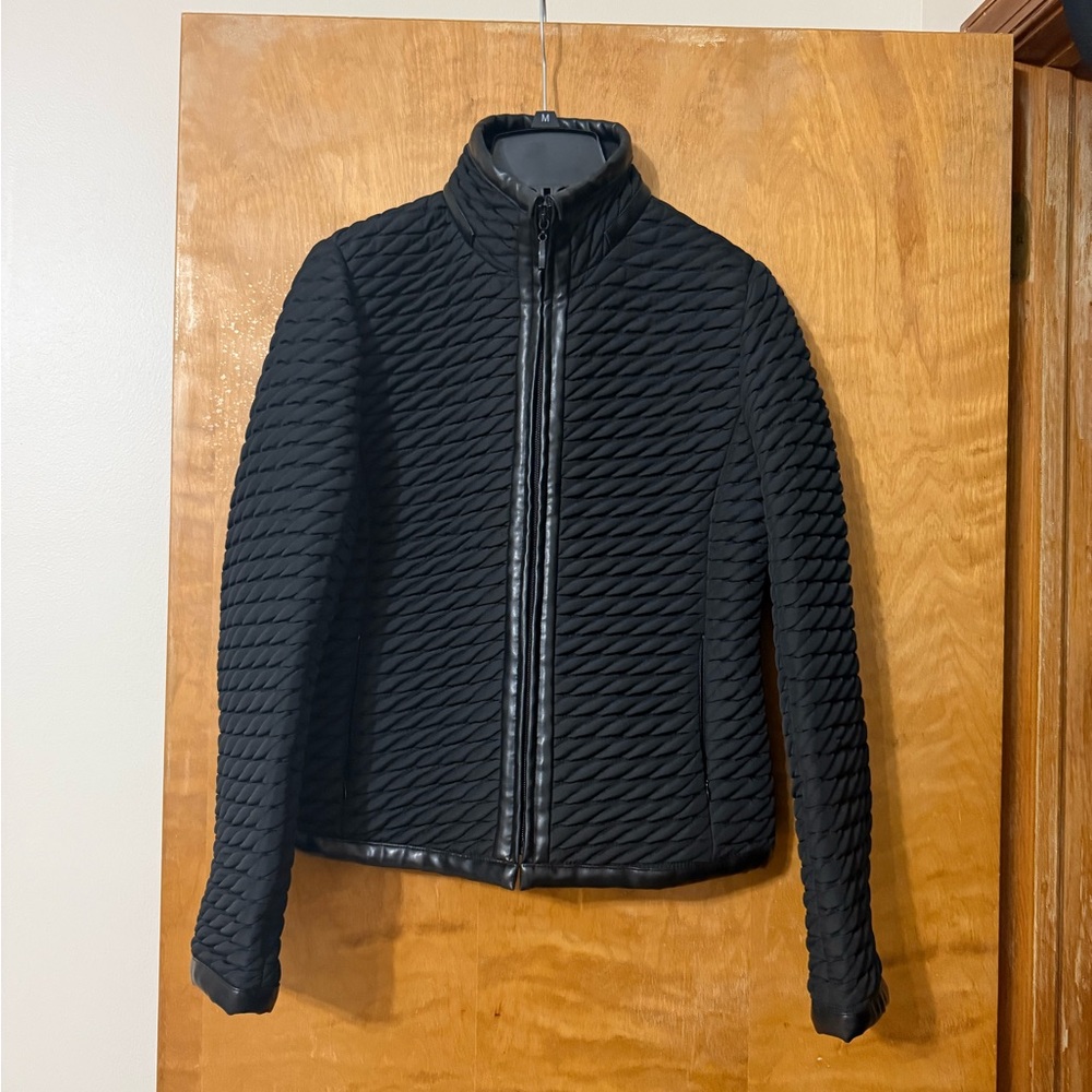 Source Unknown Black Quilted Jacket - image 1
